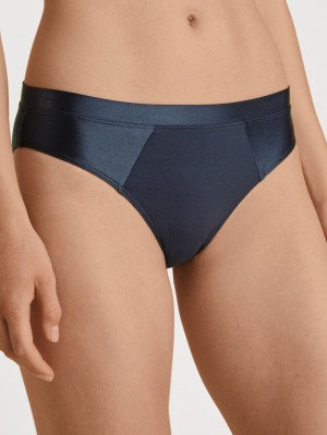 Calida Cate Brief Unterwäsche Damen Dunkelblau | 86501-ZXNL