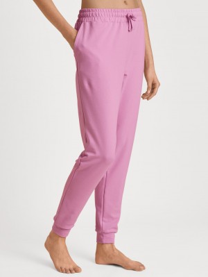 Calida Circular Relax Pants, Cradle To Cradle Certified® Yoga Damen Rosa | 25739-HZBE