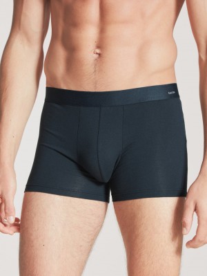 Calida Cotton Code Boxer Brief Unterwäsche Herren Dunkel | 65173-ZJLY