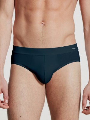 Calida Cotton Code Brief Unterwäsche Herren Dunkel | 82496-DOYJ