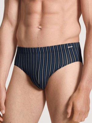 Calida Cotton Code Brief Unterwäsche Herren Schwarz | 62453-ONMA