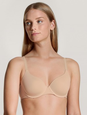 Calida Eco Sense Bra With Underwiring Unterwäsche Damen Rosa | 75160-ZNSE