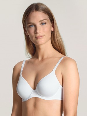 Calida Eco Sense Bra With Underwiring Unterwäsche Damen Weiss | 43695-LQKR