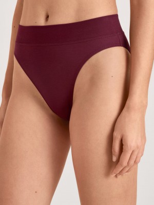 Calida Elastic Brief, High Waist Unterwäsche Damen Rot | 89513-WDBS