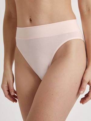 Calida Elastic Brief, High Waist Unterwäsche Damen Rosa | 09213-GRAB