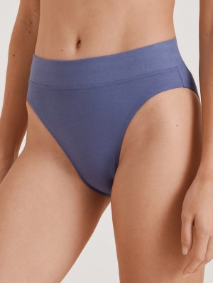 Calida Elastic Brief, High Waist Yoga Damen Lila | 47089-CQYS