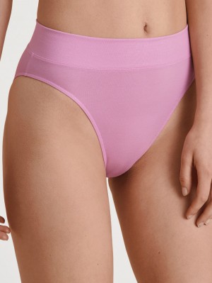 Calida Elastic Brief, High Waist Yoga Damen Rosa | 81605-MARF