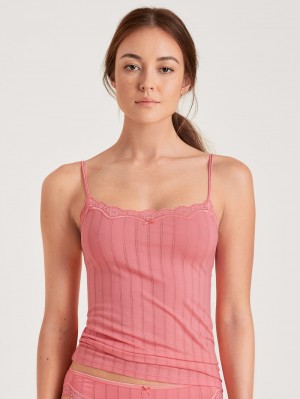 Calida Etude Toujours Spaghetti Top Unterwäsche Damen Strawberry Ice | 53602-UTPV