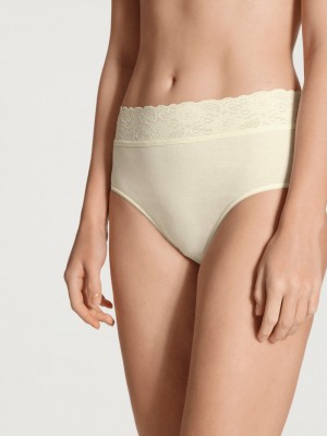 Calida Iconics Midi Brief Unterwäsche Damen Champagne | 45062-MUOL