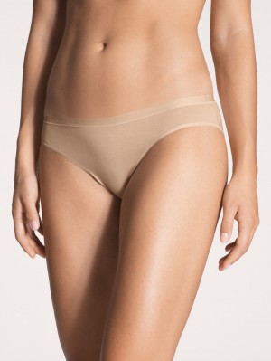 Calida Natural Comfort Brief Unterwäsche Damen Rosa | 53609-ZRTJ