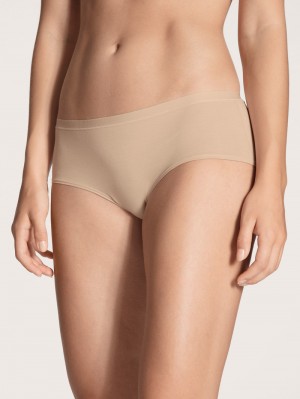 Calida Natural Comfort Panty Unterwäsche Damen Rosa | 72109-EUZG