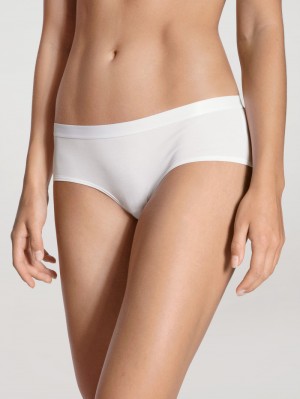 Calida Natural Joy Panty Unterwäsche Damen Weiss | 57198-ZJBA