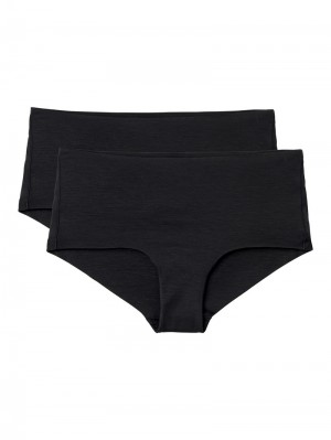 Calida Natural Skin Panty, Cradle To Cradle Certified® Yoga Damen Schwarz | 60593-TXKA