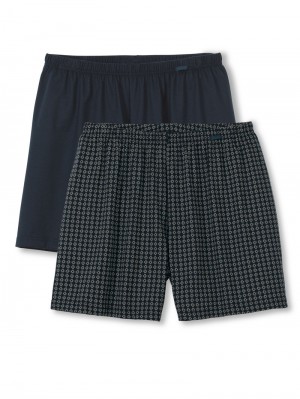 Calida Prints Benefit Boxershorts, Two Pack Unterwäsche Herren Fog | 74698-DTLA