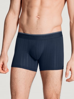 Calida Pure & Style Boxer Brief Unterwäsche Herren Indigo | 24196-SCRV