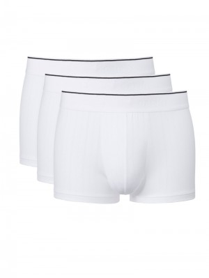 Calida Pure & Style Boxer, Value Pack Unterwäsche Herren Weiss | 96785-RVYH