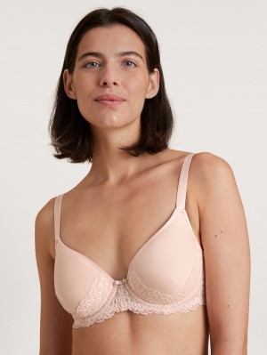 Calida Sensual Secrets Spacer Bra Unterwäsche Damen Rosa | 23194-GNXC