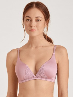 Calida Special Soft Bra Unterwäsche Damen Mauve Shadow | 78534-VTKJ