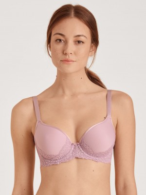 Calida Special Spacer Bra Unterwäsche Damen Mauve Shadow | 46537-WXER