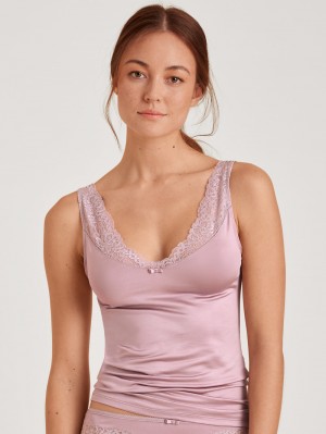 Calida Special Tank Top Unterwäsche Damen Mauve Shadow | 04983-CDHP