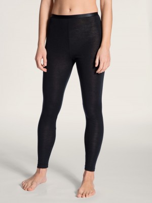 Calida True Confidence Leggings Unterwäsche Damen Ws Schwarz | 80543-OETF