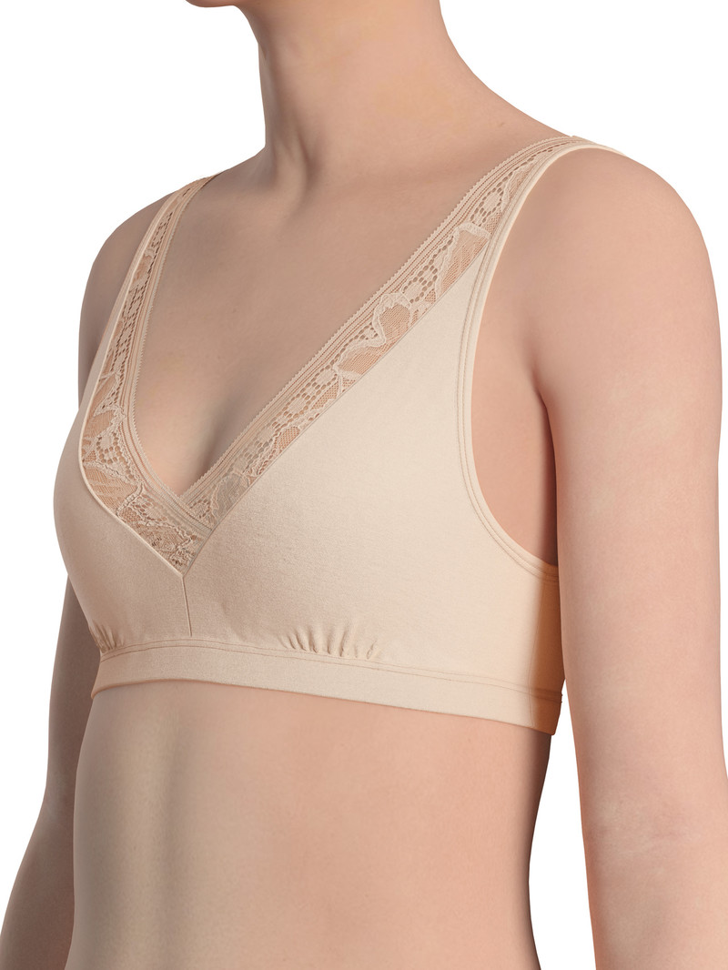 Calida 100% Nature Mum Bustier, Cradle To Cradle Certified® Unterwäsche Damen Rosa | 16345-IETY