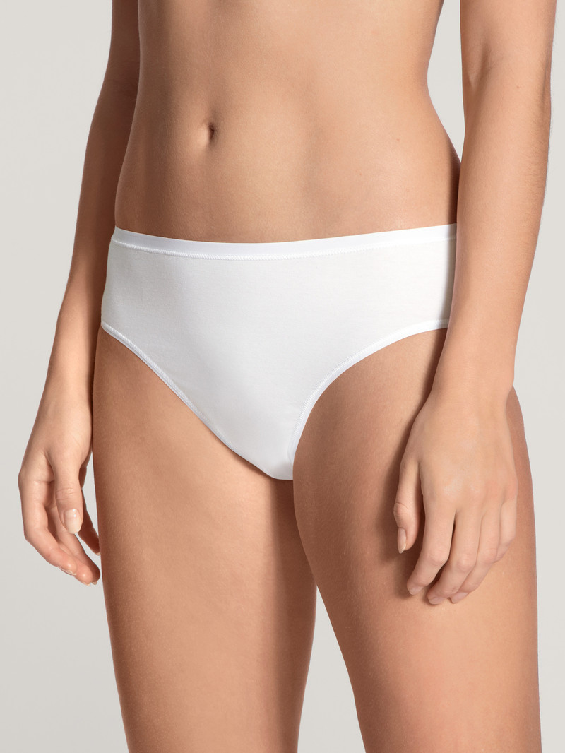 Calida Benefit Women Brief Unterwäsche Damen Weiss | 17825-QNHP