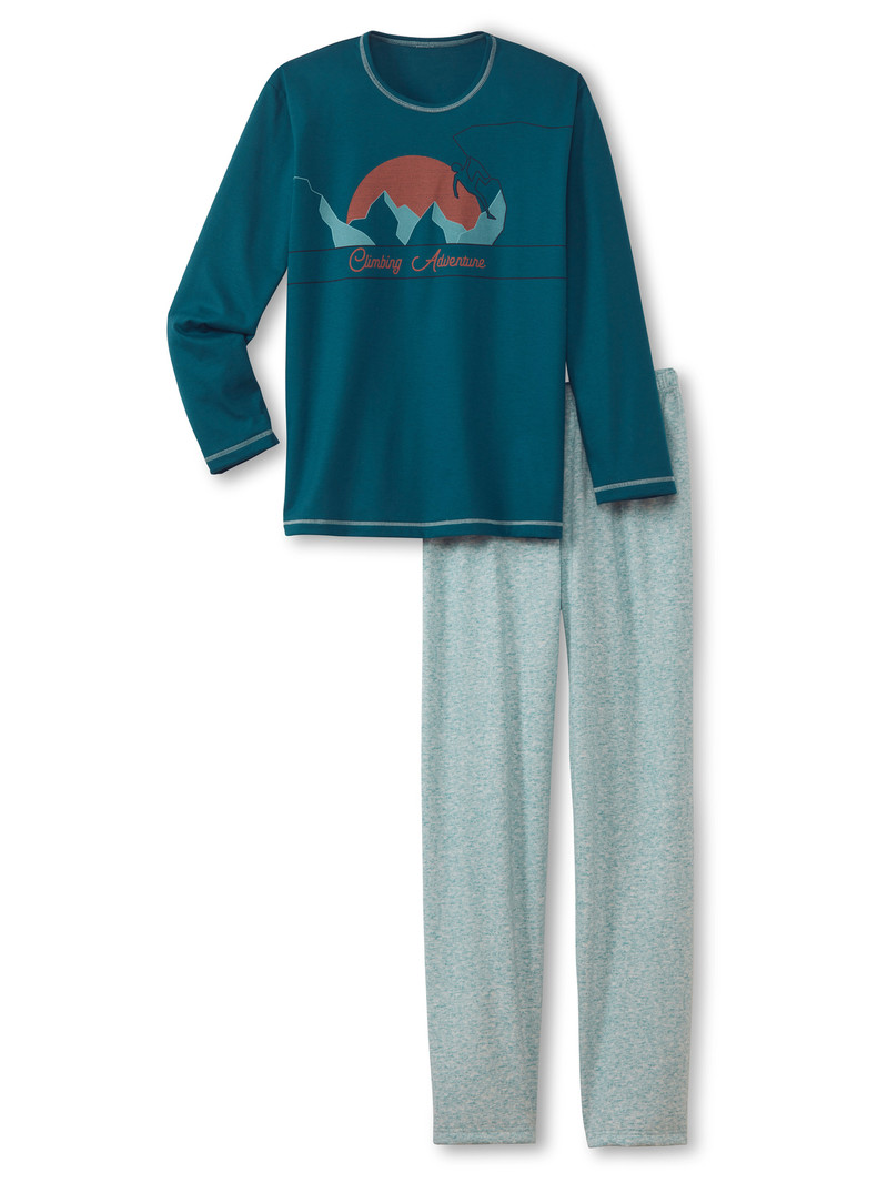 Calida Boys Climbing Pyjama Pyjama Kinder Tiefes | 26987-ABPX