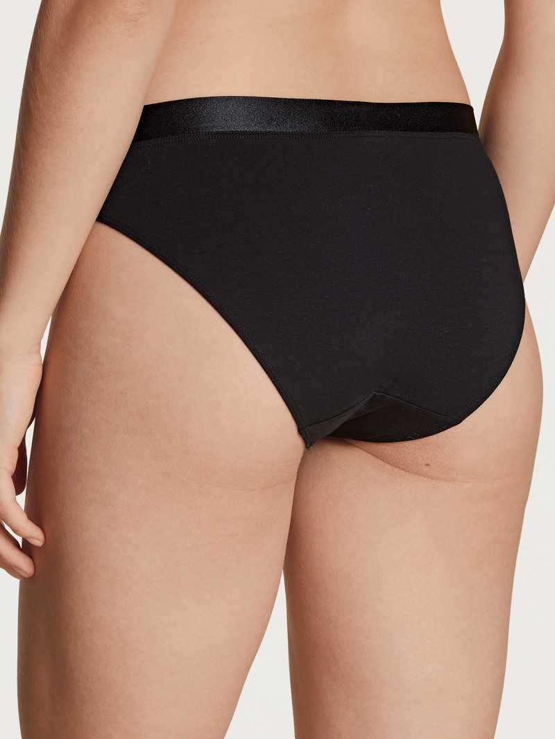 Calida Cate Brief Unterwäsche Damen Schwarz | 53928-EVAB