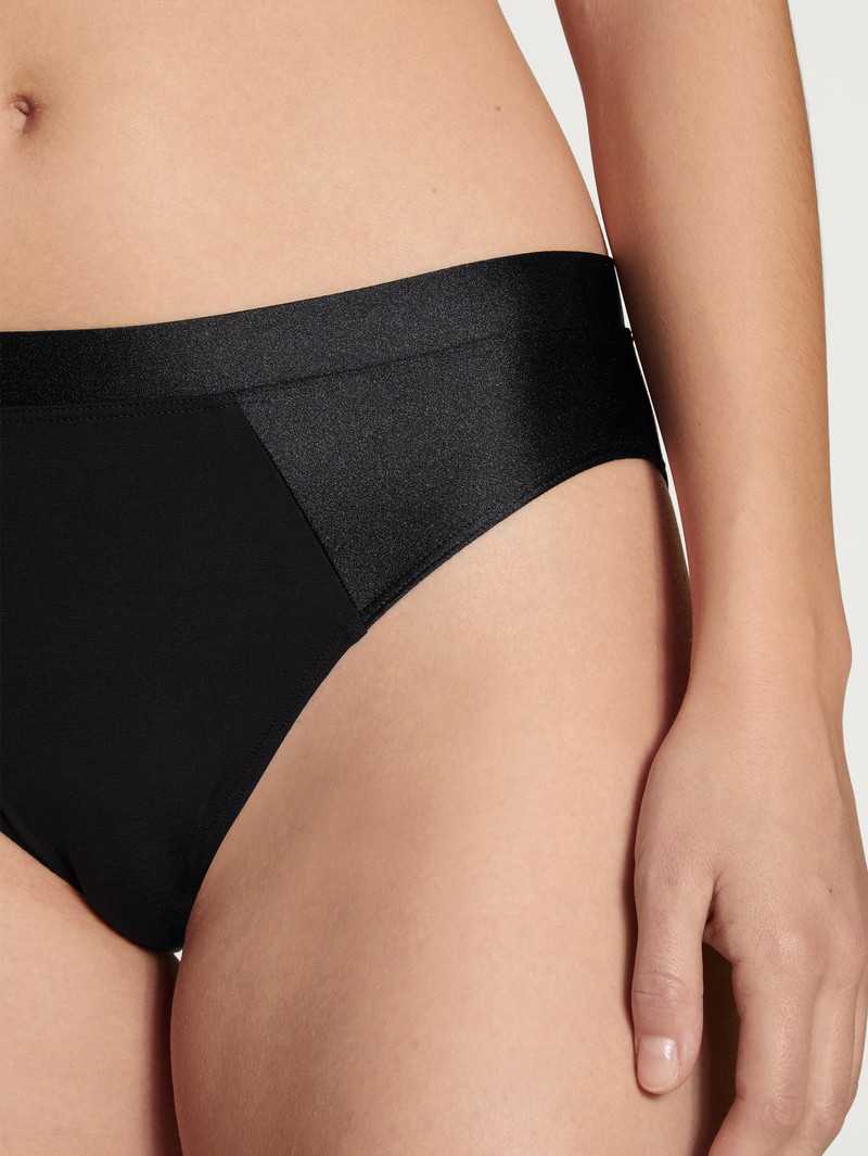 Calida Cate Brief Unterwäsche Damen Schwarz | 53928-EVAB