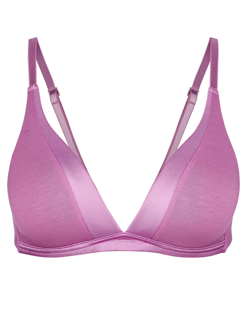 Calida Cate Triangle Bra With Padding Unterwäsche Damen Mulberry Mauve | 78361-QWTK