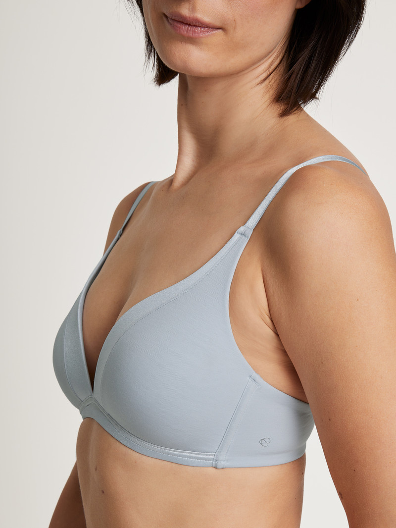 Calida Cate Triangle Bra With Padding Unterwäsche Damen Arctic Ice | 15847-LFCS