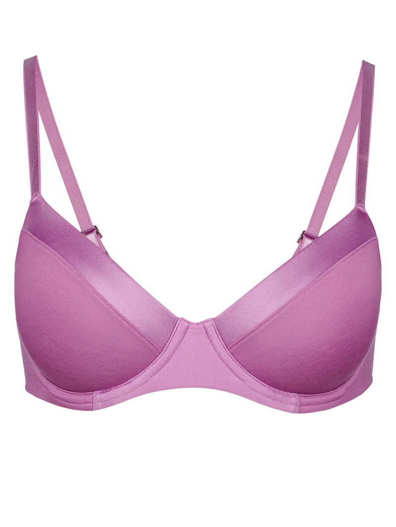 Calida Cate T-shirt Bra Unterwäsche Damen Mulberry Mauve | 30951-LQND