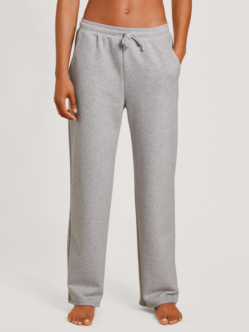 Calida Circular Lounge Pants, Cradle To Cradle Certified® Yoga Damen Grau | 35896-HAKE