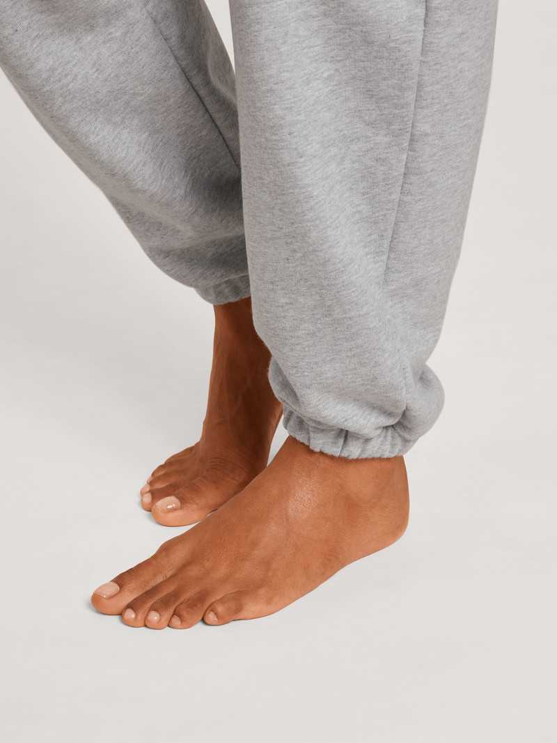 Calida Circular Lounge Pants With Cuffs, Cradle To Cradle Certified® Yoga Damen Grau | 69147-YWIL