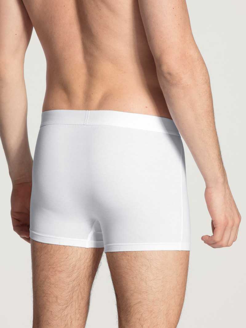 Calida Cotton Code Boxer Brief Unterwäsche Herren Weiss | 28146-AMCY