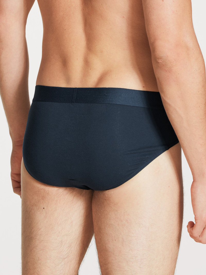 Calida Cotton Code Brief Unterwäsche Herren Dunkel | 58023-GLZQ