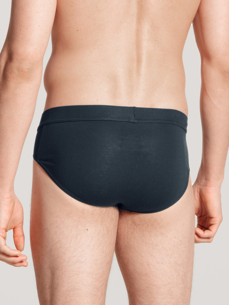 Calida Cotton Code Brief Unterwäsche Herren Dunkel | 82496-DOYJ