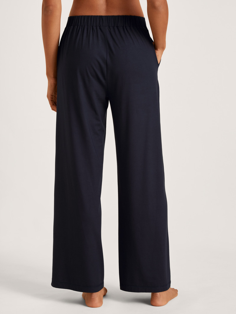 Calida Dsw Balancing Pants Deepsleepwear Damen Dunkelblau | 89104-NWUO