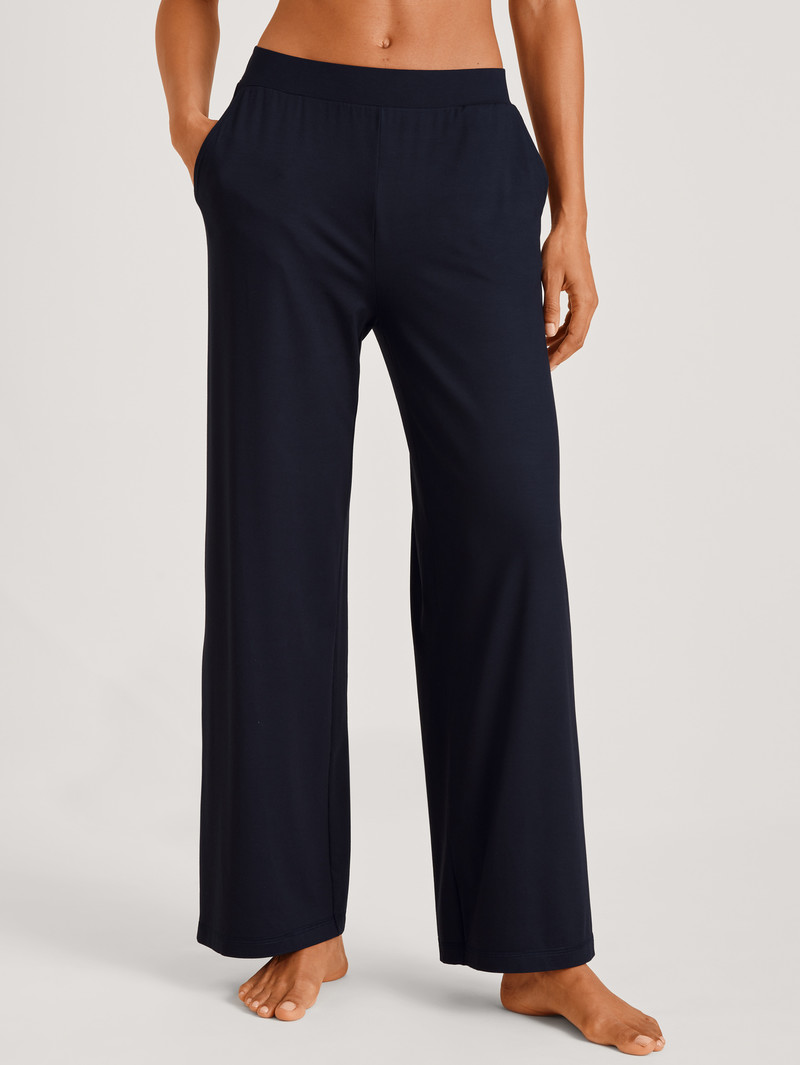 Calida Dsw Balancing Pants Deepsleepwear Damen Dunkelblau | 89104-NWUO