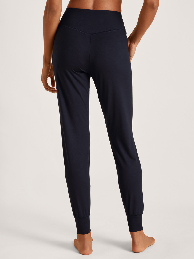 Calida Dsw Balancing Pants Nachtwäsche Damen Dunkelblau | 41298-WHAB