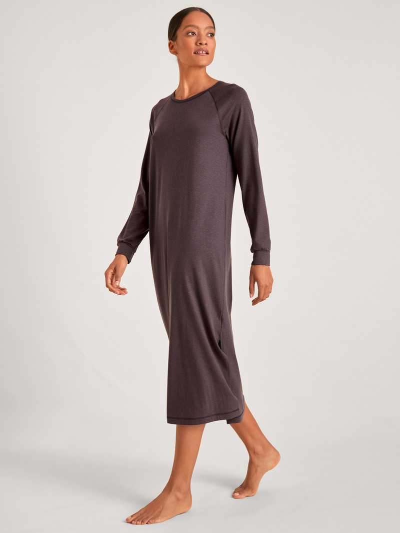 Calida Dsw Warming Nightdress Nachtwäsche Damen Soft Taupe | 16530-CIVY