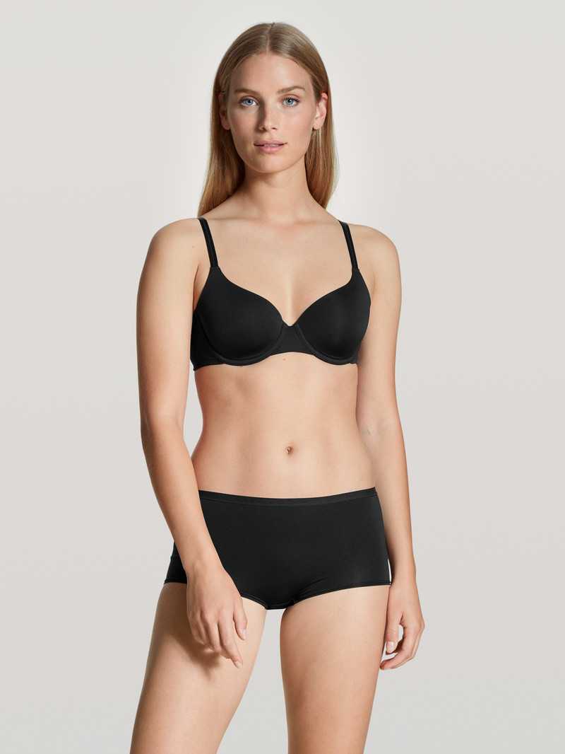 Calida Eco Sense Bra With Underwiring Unterwäsche Damen Schwarz | 27681-FLXG