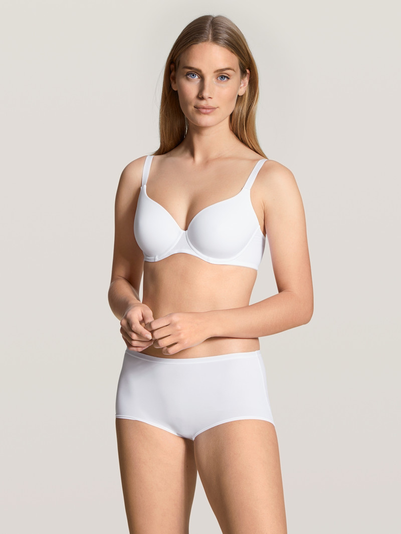 Calida Eco Sense Bra With Underwiring Unterwäsche Damen Weiss | 72980-JQWI