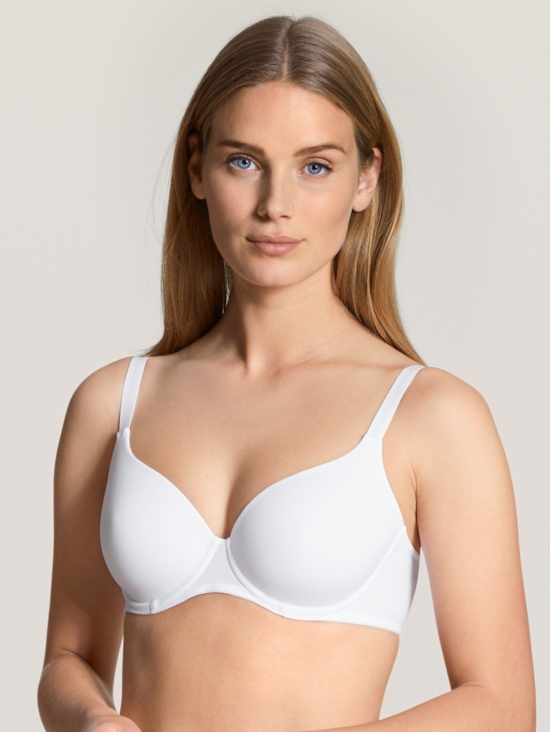 Calida Eco Sense Bra With Underwiring Unterwäsche Damen Weiss | 72980-JQWI