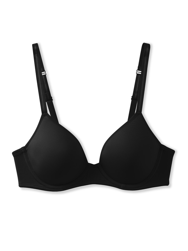 Calida Eco Sense Bra With Underwiring Unterwäsche Damen Schwarz | 92758-RZES