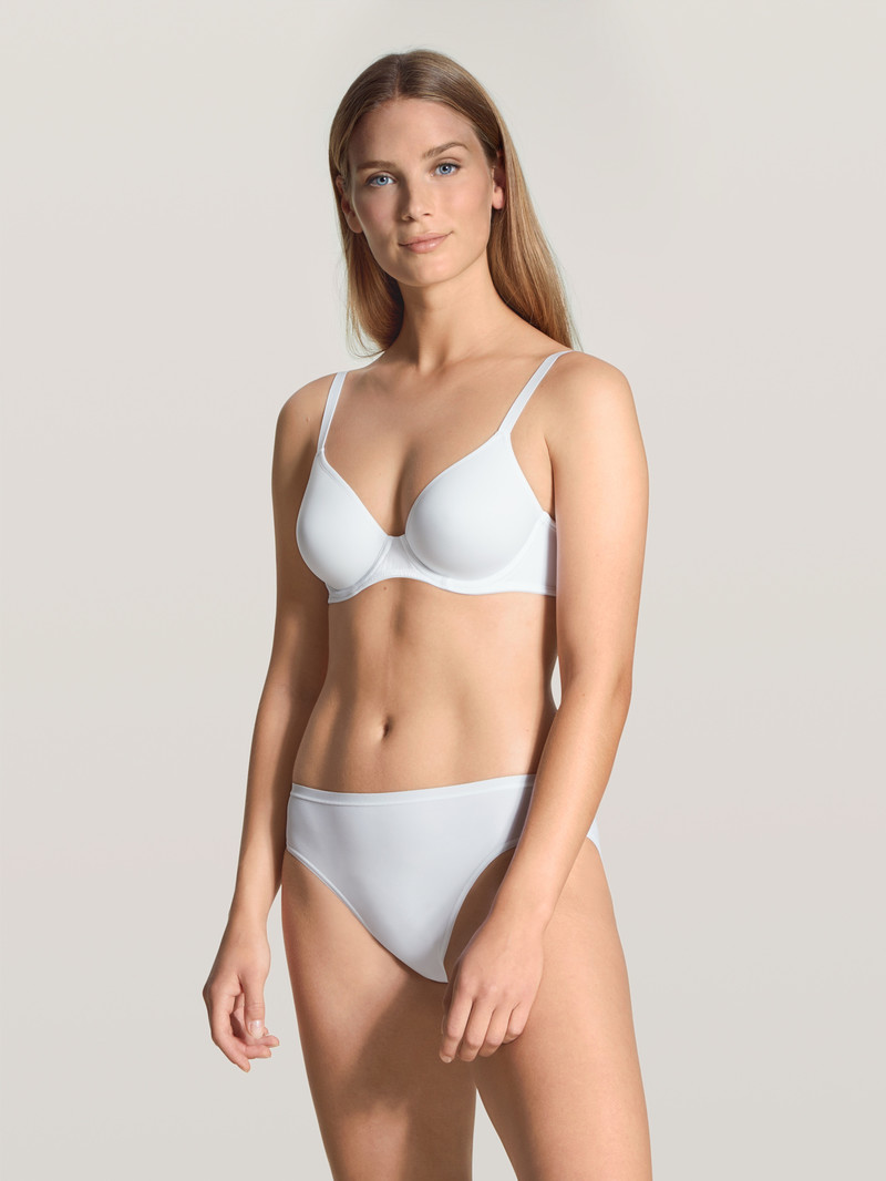 Calida Eco Sense Bra With Underwiring Unterwäsche Damen Weiss | 43695-LQKR