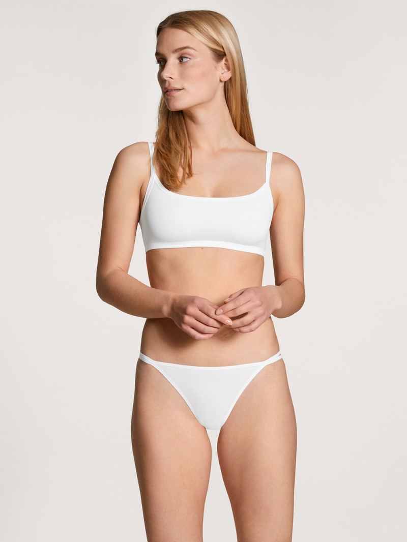 Calida Eco Sense Brief Unterwäsche Damen Weiss | 12468-YMSF