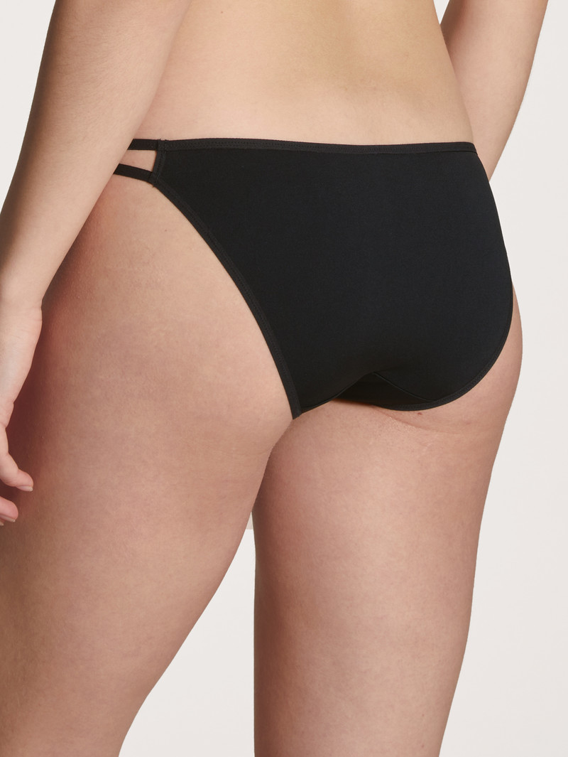 Calida Eco Sense Brief Unterwäsche Damen Schwarz | 26578-MGID