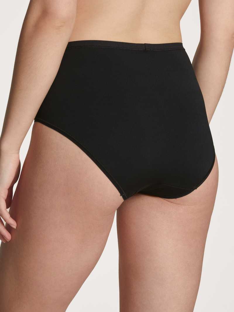 Calida Eco Sense Brief Unterwäsche Damen Schwarz | 79683-DFWP